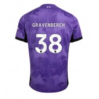 Dres Liverpool Ryan Gravenberch #38 Rezervni 2023-24 Kratak Rukav